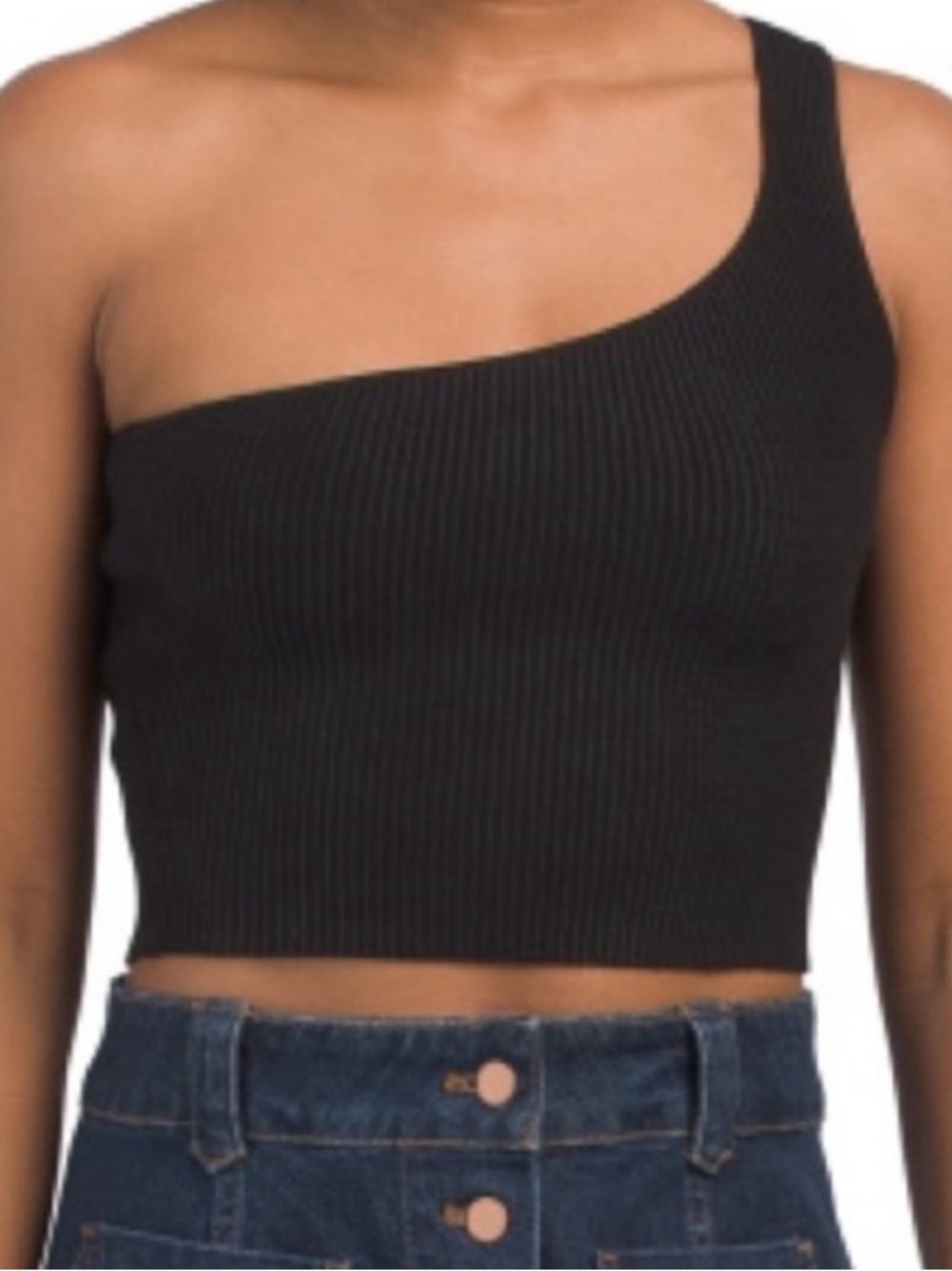 House of Harlow One Shoulder Sweater Tank